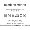 Laughing Hens Bambino Merino - Pack of 5 x 50g Balls