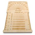 Laughing Hens Wooden Yarn Spinning Control Card