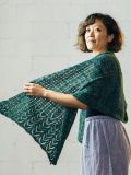 Eyelet and Lace Shawl