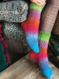 Faux Cable Socks
