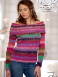 Ladies off the shoulder sweater