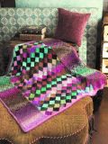 Mosaic and Entrelac Blanket