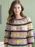 Benton Crochet Flower Top