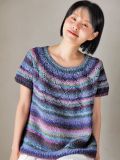 Diamond-Embellished Yoke Tee