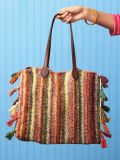 Happy Tassel Tote