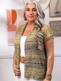 Sundial Short-Sleeve Cardigan