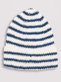 Stripped Hat - Navy and White