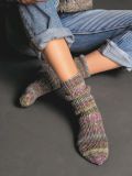 Rib and Stocking Stitch Socks