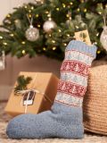 Fairisle Tree Motif Stocking