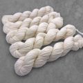 Undyed 4 Ply Superwash Sock Mini Skeins