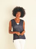 Crochet V Neck Tank