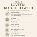Sirdar Loveful Recycled Tweed
