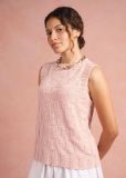 14 Squared Paper Vest Top