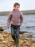 Cameron Children's Cabled Hoody