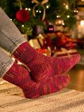 Textured Crochet Socks