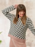 Pearl Checked Jumper - All-Over Checked