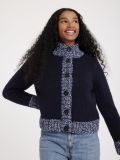Two-Tone Cardigan