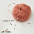 addi Turbo Fixed Circular Knitting Needles 16in (40cm)