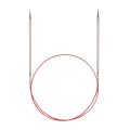 addiClassic Lace Fixed Circular Knitting Needles - Silver Tips 16in (40cm)