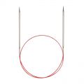 addiClassic Lace Fixed Circular Knitting Needles - Silver Tips 24in (60cm)