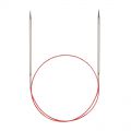 addiClassic Lace Fixed Circular Knitting Needles - Silver Tips 47in (120cm)