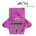 addi Click Rocket Long Tip Inter Changeable Circular Knitting Needle Set