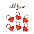 addiLove Heart Shape Stitch Markers