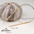 addi Natura (Bamboo) Fixed Circular Knitting Needles 20in (50cm)