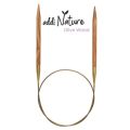 addiNature Olive Wood Fixed Circular Knitting Needles 24in (60cm)