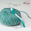 addiSwing Ergonomic Maxi Crochet Hooks