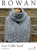 Lace Cable Scarf