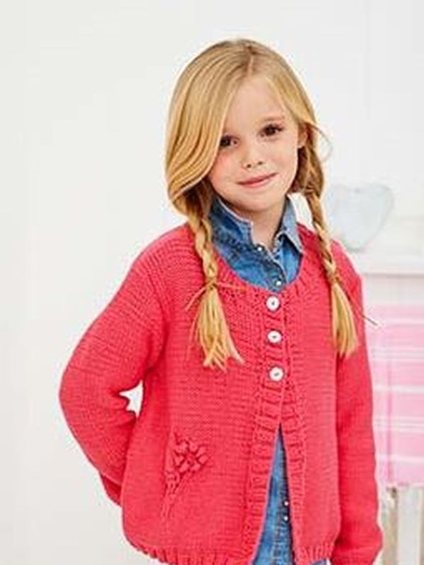 little girl long cardigans