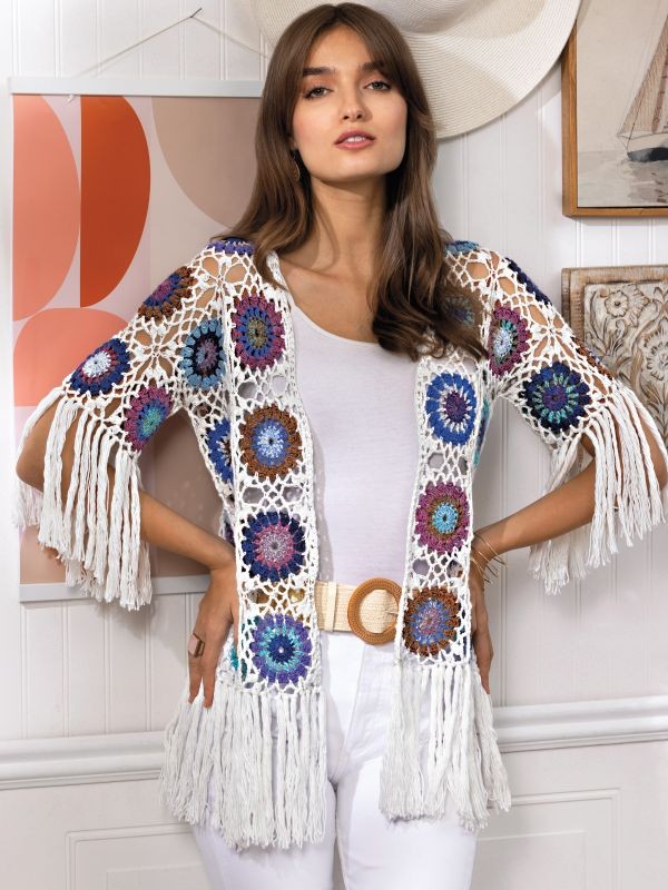 Whelk Crochet Cardigan