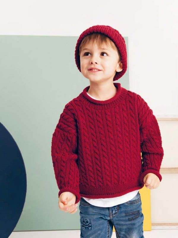 Cabled Sweater