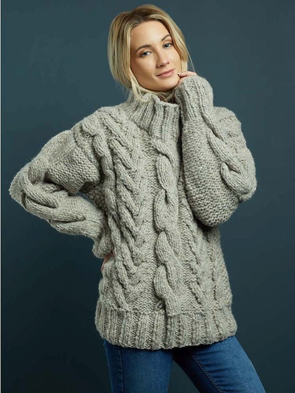 chunky cable jumper