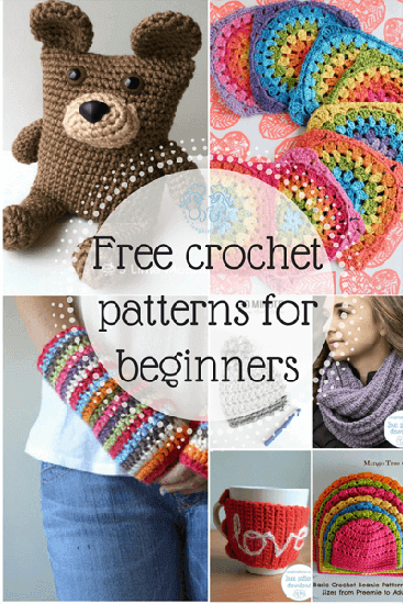Check out these free crochet patterns for beginners on the Laughing Hens blog!