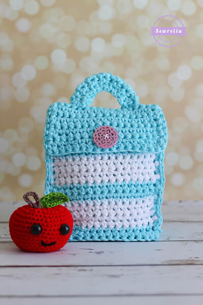 Free crochet lunchbox pattern