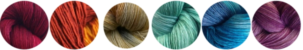 Handdyed yarn techniques
