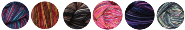 Hand dyed yarn techniques and information
