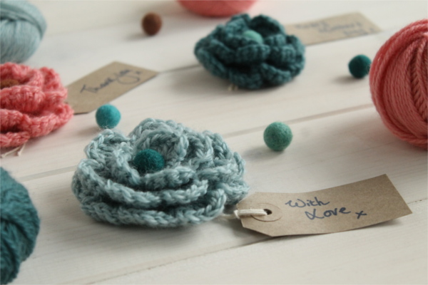 Knitting with Mom: a free crochet pattern for Mother's Day